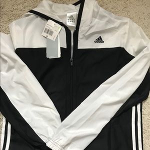 Adidas warm up jacket - women’s M